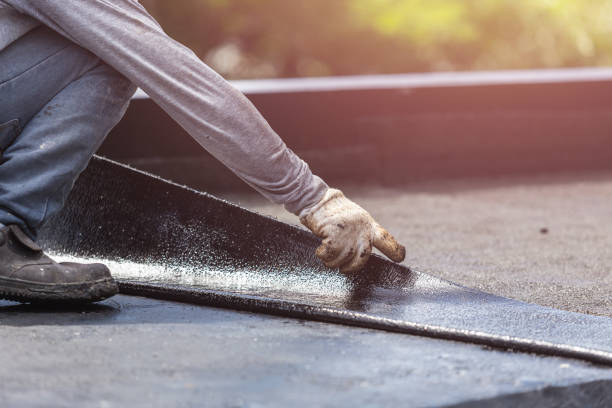 Professional Basement Waterproofing technician working in Wayne, NJ